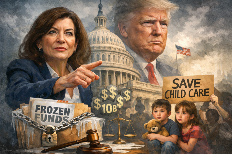 ट्रम्प प्रशासन विरुद्ध अदालत जाने गभर्नर होकुलको चेतावनी